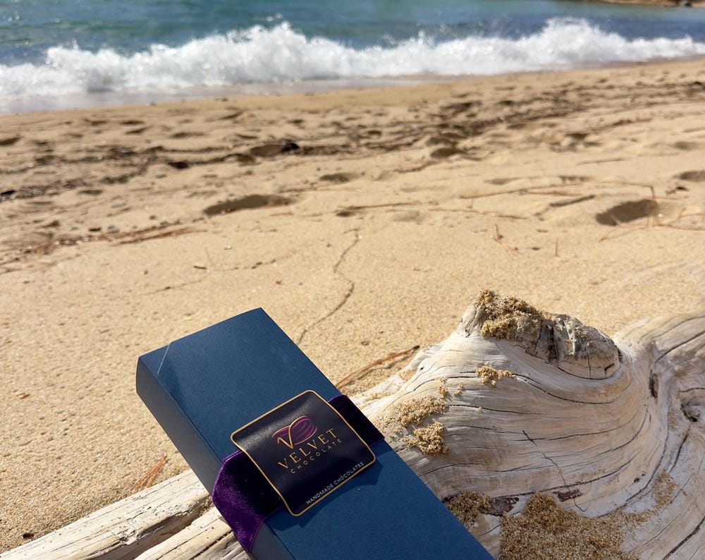 Luxury 12-Piece Mixed Velvet Chocolate Bonbon Gift Box